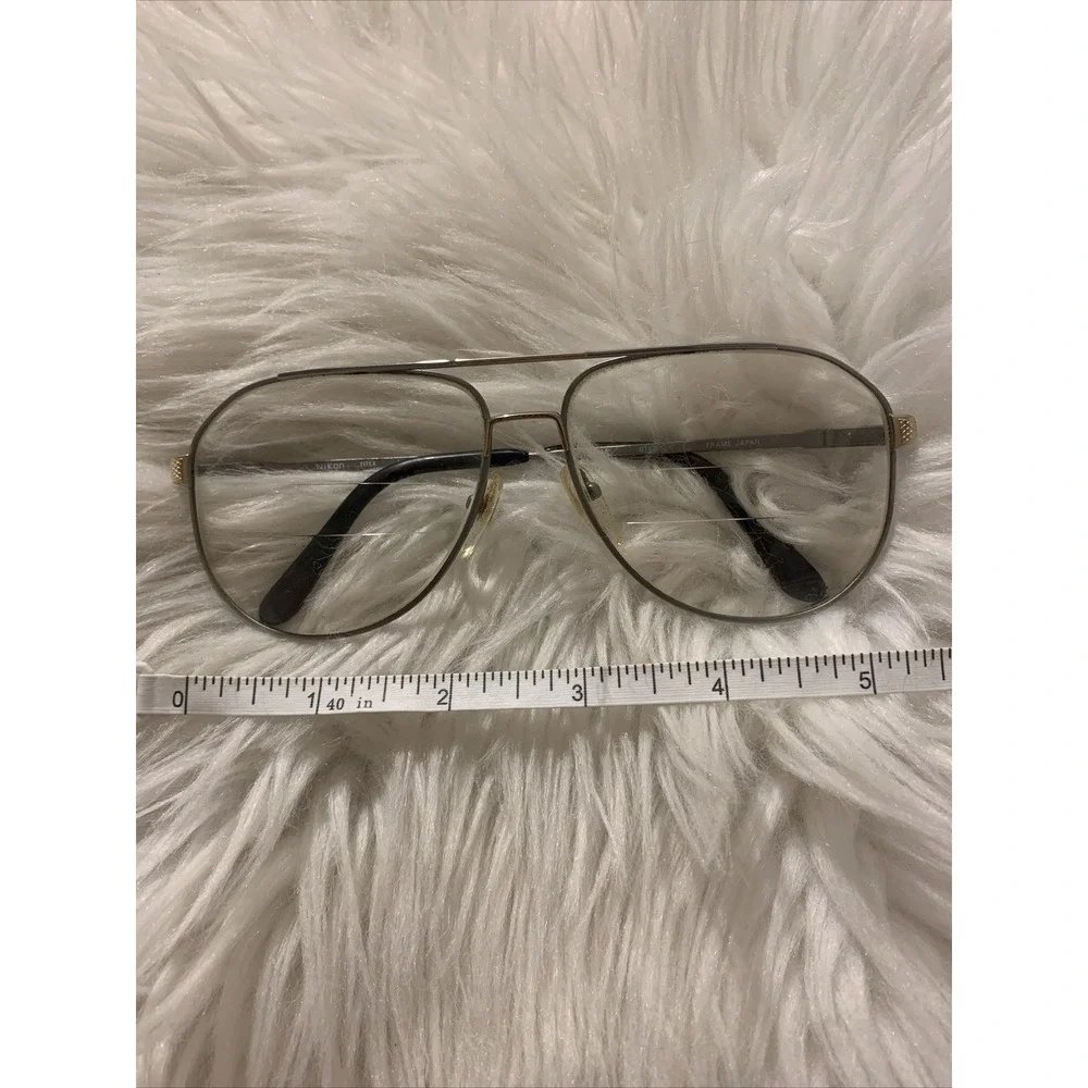 Nikon Titex Nikonflex NK 4311 Vintage Men's Eyeglasses Frames Vision Japan Frame